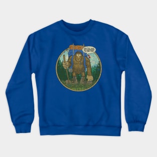 Surprise Bigfoot Sighting 1982 Crewneck Sweatshirt